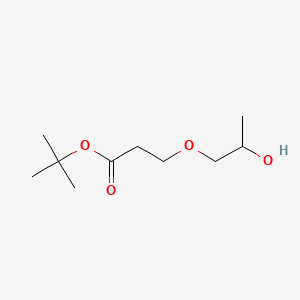 Tert-butyl 3-(2-hydroxypropoxy)propanoate