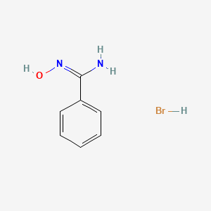 N'-hydroxybenzenecarboximidamide;hydrobromide