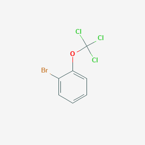 molecular formula C7H4BrCl3O B1402165 1-Bromo-2-(trichloromethoxy)benzene CAS No. 1404194-61-1