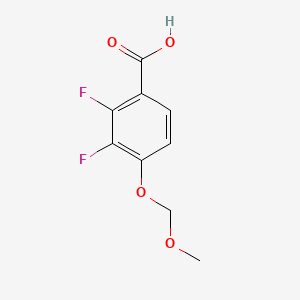 2,3-Difluoro-4-(methoxymethoxy)benzoic acid