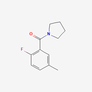 1-(2-Fluoro-5-methylbenzoyl)pyrrolidine