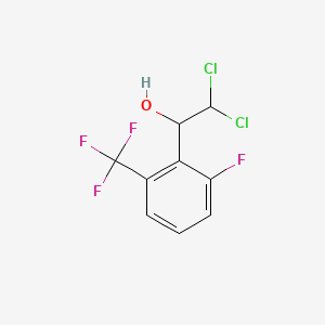 2,2-Dichloro-1-(2-fluoro-6-(trifluoromethyl)phenyl)ethanol