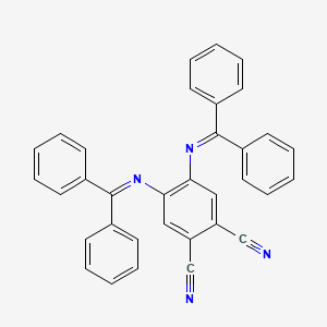 4,5-Bis((diphenylmethylene)amino)phthalonitrile