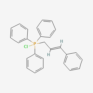 Chloro(cinnamyl)triphenyl-L5-phosphane