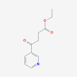 molecular formula C11H13NO3 B014022 Ethyl 4-oxo-4-(pyridin-3-YL)butanoate CAS No. 59086-27-0