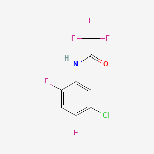 N-(5-Chloro-2,4-difluorophenyl)-2,2,2-trifluoroacetamide