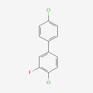 3-Fluoro-4,4'-dichlorobiphenyl