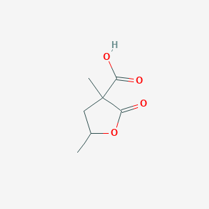 3,5-Dimethyl-2-oxooxolane-3-carboxylic acid