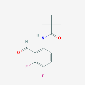 N-(3,4-Difluoro-2-formylphenyl)pivalamide