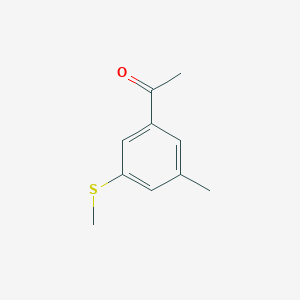 1-(3-Methyl-5-(methylthio)phenyl)ethanone