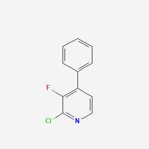 2-Chloro-3-fluoro-4-phenylpyridine