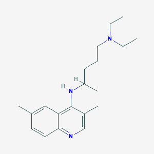 n4-(3,6-Dimethylquinolin-4-yl)-n1,n1-diethylpentane-1,4-diamine