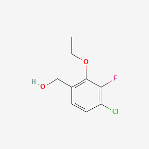 (4-Chloro-2-ethoxy-3-fluorophenyl)methanol