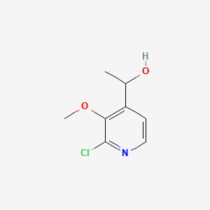 1-(2-Chloro-3-methoxypyridin-4-yl)ethanol