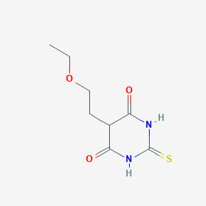 5-(2-Ethoxyethyl)-2-sulfanylidene-1,3-diazinane-4,6-dione