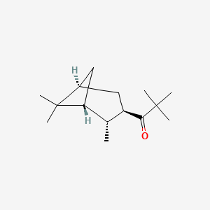 2,2-Dimethyl-1-((1R,2R,3R,5S)-2,6,6-trimethylbicyclo[3.1.1]heptan-3-YL)propan-1-one