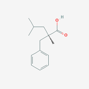 (R)-2-Benzyl-2,4-dimethylpentanoic acid