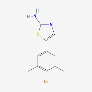 5-(4-Bromo-3,5-dimethylphenyl)thiazol-2-amine