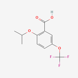 2-Isopropoxy-5-(trifluoromethoxy)benzoic acid