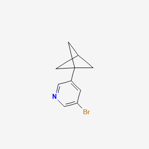 3-(Bicyclo[1.1.1]pentan-1-YL)-5-bromopyridine