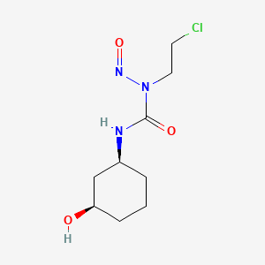 1-(2-chloroethyl)-3-[(1S,3R)-3-hydroxycyclohexyl]-1-nitrosourea