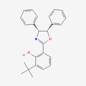 2-[(4R,5S)-4,5-Dihydro-4,5-diphenyl-2-oxazolyl]-6-(1,1-dimethylethyl)phenol