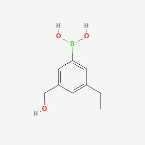 (3-Ethyl-5-(hydroxymethyl)phenyl)boronic acid