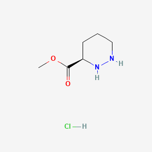 Methyl (R)-hexahydropyridazine-3-carboxylate hydrochloride