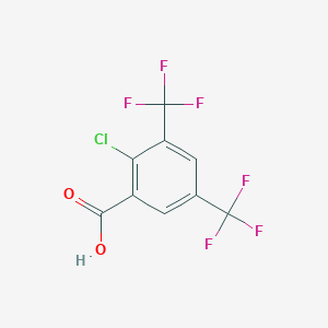 2-Chloro-3,5-bis(trifluoromethyl)benzoic acid