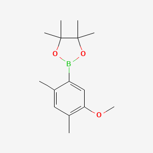 2-(5-Methoxy-2,4-dimethylphenyl)-4,4,5,5-tetramethyl-1,3,2-dioxaborolane