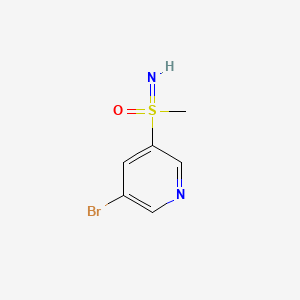 (5-Bromopyridin-3-yl)(imino)(methyl)-l6-sulfanone