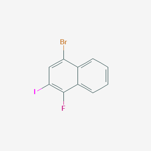 4-Bromo-1-fluoro-2-iodonaphthalene