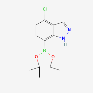 4-Chloro-1H-indazol-7-ylboronic acid pinacol ester