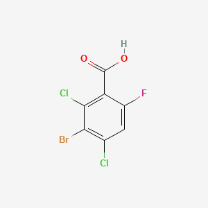 3-Bromo-2,4-dichloro-6-fluorobenzoic acid