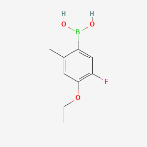 (4-Ethoxy-5-fluoro-2-methylphenyl)boronic acid