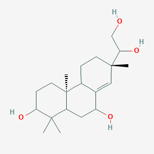 (4aR,7S)-7-(1,2-dihydroxyethyl)-1,1,4a,7-tetramethyl-3,4,4b,5,6,9,10,10a-octahydro-2H-phenanthrene-2,9-diol