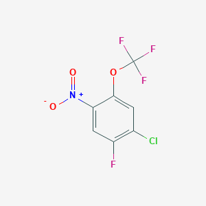1-Chloro-2-fluoro-4-nitro-5-(trifluoromethoxy)benzene