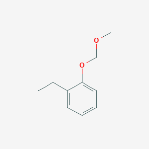 molecular formula C10H14O2 B14022541 1-Ethyl-2-(methoxymethoxy)benzene 