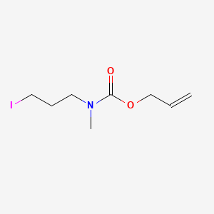 molecular formula C8H14INO2 B14022556 1-(Alloc-(methyl)amino)-3-iodopropane 