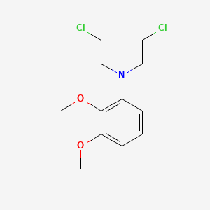 N,N-Bis(2-chloroethyl)-2,3-dimethoxyaniline