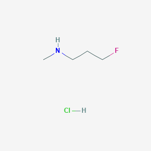 molecular formula C4H11ClFN B14022627 3-Fluoro-N-methylpropan-1-amine hydrochloride 