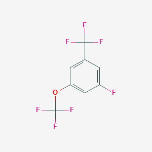 1-Fluoro-3-(trifluoromethoxy)-5-(trifluoromethyl)benzene