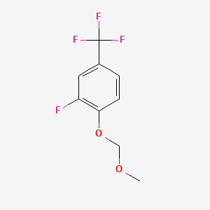 2-Fluoro-1-(methoxymethoxy)-4-(trifluoromethyl)benzene