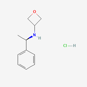 N-[(1R)-1-Phenylethyl]oxetan-3-amine hydrochloride