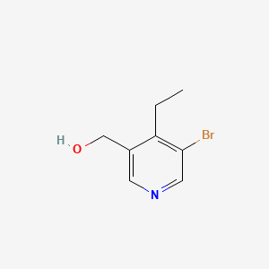 molecular formula C8H10BrNO B14022780 (5-Bromo-4-ethylpyridin-3-yl)methanol 