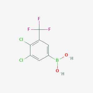 3,4-Dichloro-5-(trifluoromethyl)phenylboronic acid