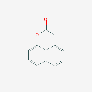 molecular formula C12H8O2 B14022921 2,3-Dihydro-naphto[1,8-bc]pyran-2-one 