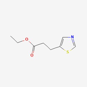 Ethyl 3-(thiazol-5-yl)propanoate