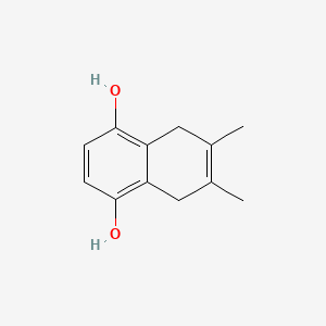 6,7-Dimethyl-5,8-dihydronaphthalene-1,4-diol