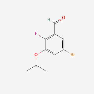 5-Bromo-2-fluoro-3-isopropoxybenzaldehyde